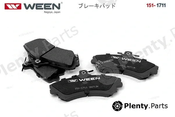 Ween 151-1711 — Brake Pad Set, disc brake
