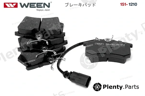 Ween 151-1210 — Brake Pad Set, disc brake