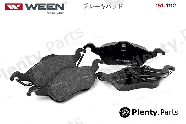 Ween 151-1112 — Brake Pad Set, disc brake