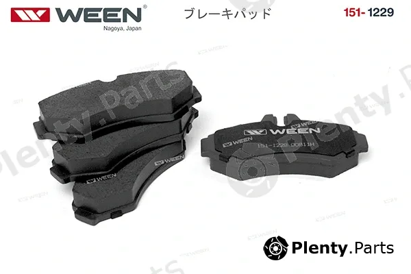 Ween 151-1229 — Brake Pad Set, disc brake