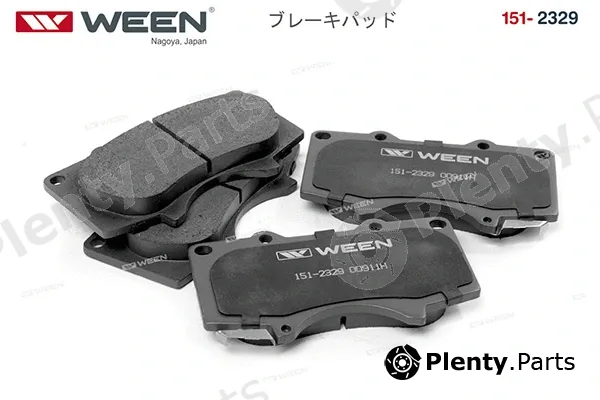 Ween 151-2329 — Brake Pad Set, disc brake