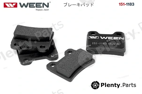 Ween 151-1183 — Brake Pad Set, disc brake