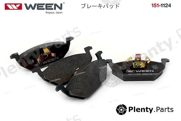Ween 151-1124 — Brake Pad Set, disc brake