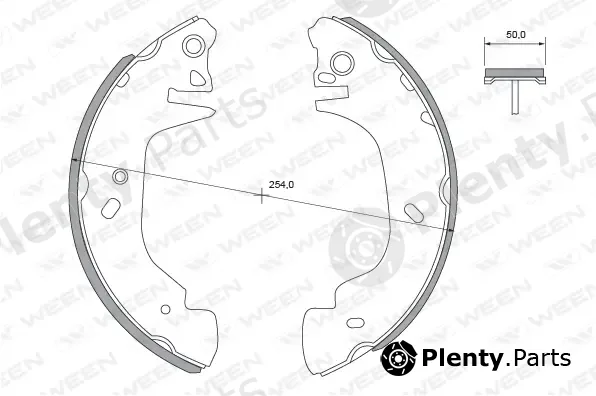 Ween 152-2369 — Brake Shoe Set
