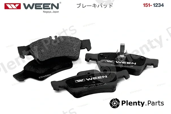Ween 151-1234 — Brake Pad Set, disc brake