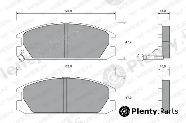Ween 151-1513 — Brake Pad Set, disc brake
