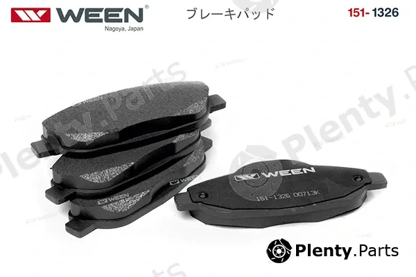 Ween 151-1326 — Brake Pad Set, disc brake