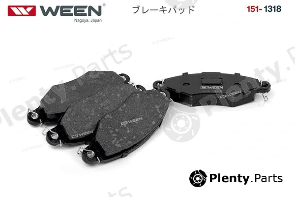 Ween 151-1318 — Brake Pad Set, disc brake