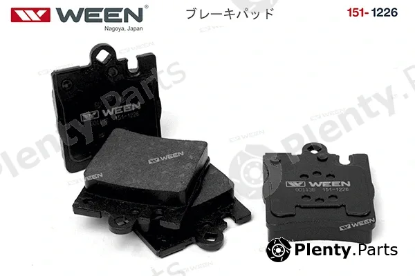Ween 151-1226 — Brake Pad Set, disc brake