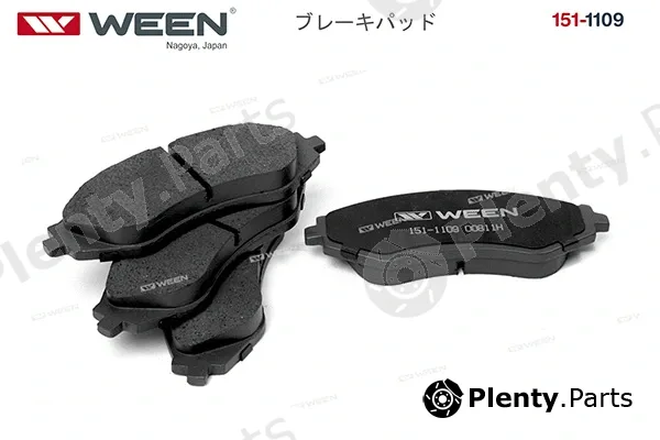 Ween 151-1109 — Brake Pad Set, disc brake