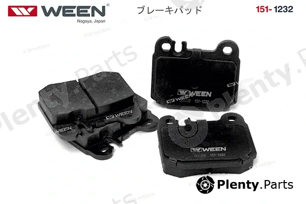 Ween 151-1232 — Brake Pad Set, disc brake