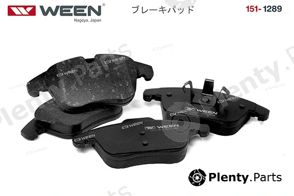 Ween 151-1289 — Brake Pad Set, disc brake