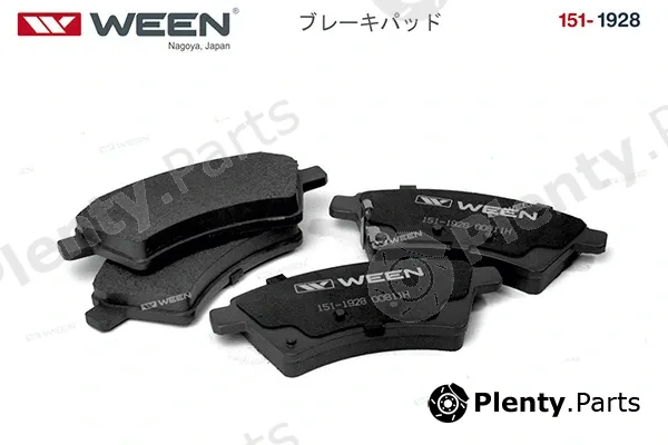 Ween 151-1928 — Brake Pad Set, disc brake