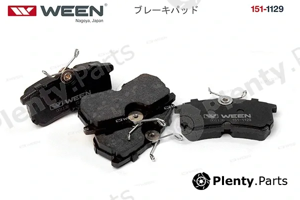 Ween 151-1129 — Brake Pad Set, disc brake