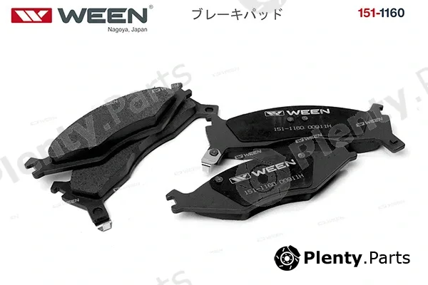 Ween 151-1160 — Brake Pad Set, disc brake