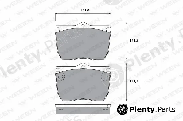 Ween 151-1065 — Brake Pad Set, disc brake