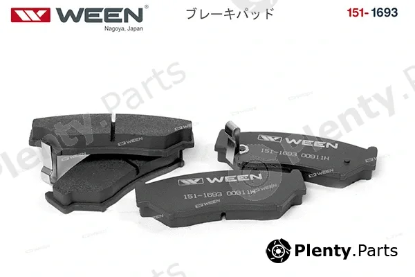 Ween 151-1693 — Brake Pad Set, disc brake