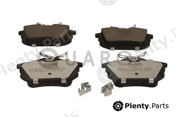 Quaro QP0027C — Brake Pad Set, disc brake QUARO SILVER CERAMIC