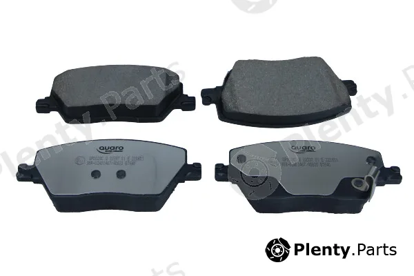 Quaro QP0024C — Brake Pad Set, disc brake QUARO SILVER CERAMIC