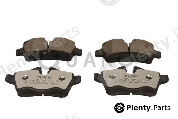 Quaro QP3516C — Brake Pad Set, disc brake QUARO SILVER CERAMIC