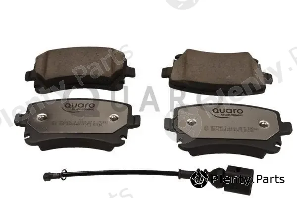 Quaro QP2724C — Brake Pad Set, disc brake QUARO SILVER CERAMIC