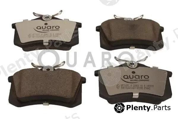 Quaro QP7107C — Brake Pad Set, disc brake QUARO SILVER CERAMIC