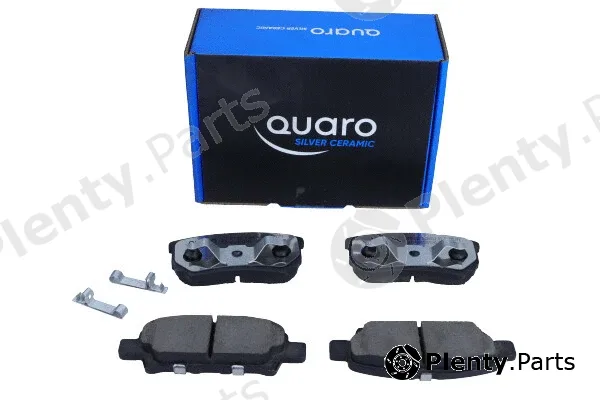 Quaro QP6028C — Brake Pad Set, disc brake QUARO SILVER CERAMIC