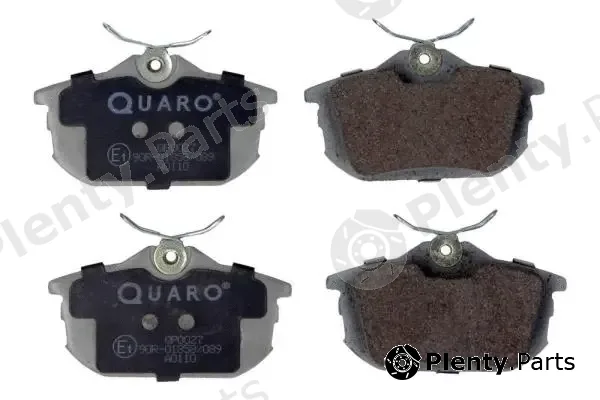 Quaro QP0027 — Brake Pad Set, disc brake