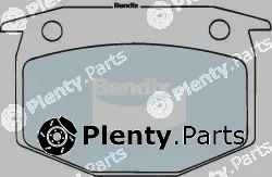 Bendix-Au DB1025GCT — Brake Pad Set, disc brake