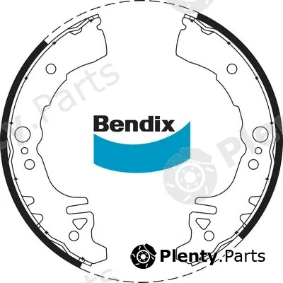 Bendix-Au BS1772 — Brake Shoe Set