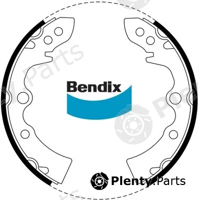 Bendix-Au BS1082 — Brake Shoe Set