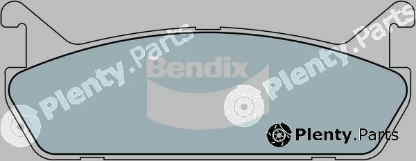 Bendix-Au DB1180GCT — Brake Pad Set, disc brake