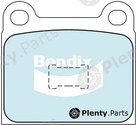 Bendix-Au DB105EURO — Brake Pad Set, disc brake
