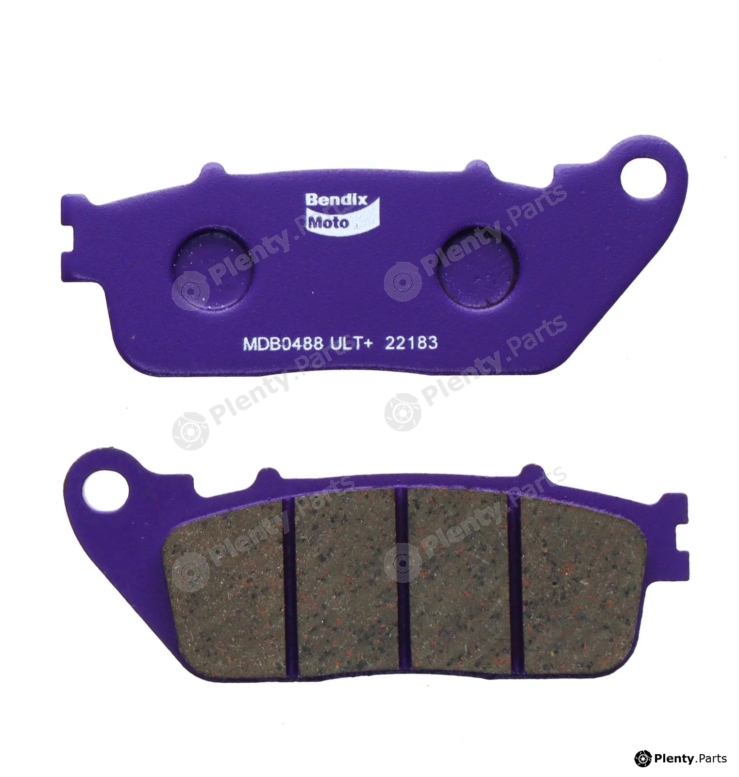 Bendix-Au MDB0488ULT — Brake Pad Set, disc brake