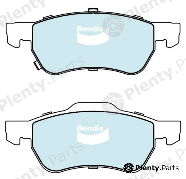 Bendix-Au DB2466GCT — Brake Pad Set, disc brake