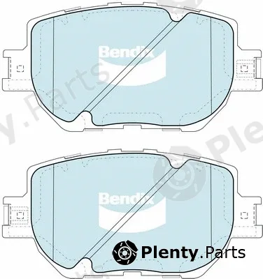 Bendix-Au DB2321GCT — Brake Pad Set, disc brake
