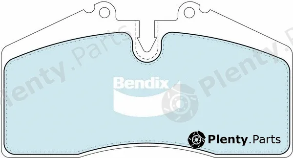 Bendix-Au DB1355ULT — Brake Pad Set, disc brake