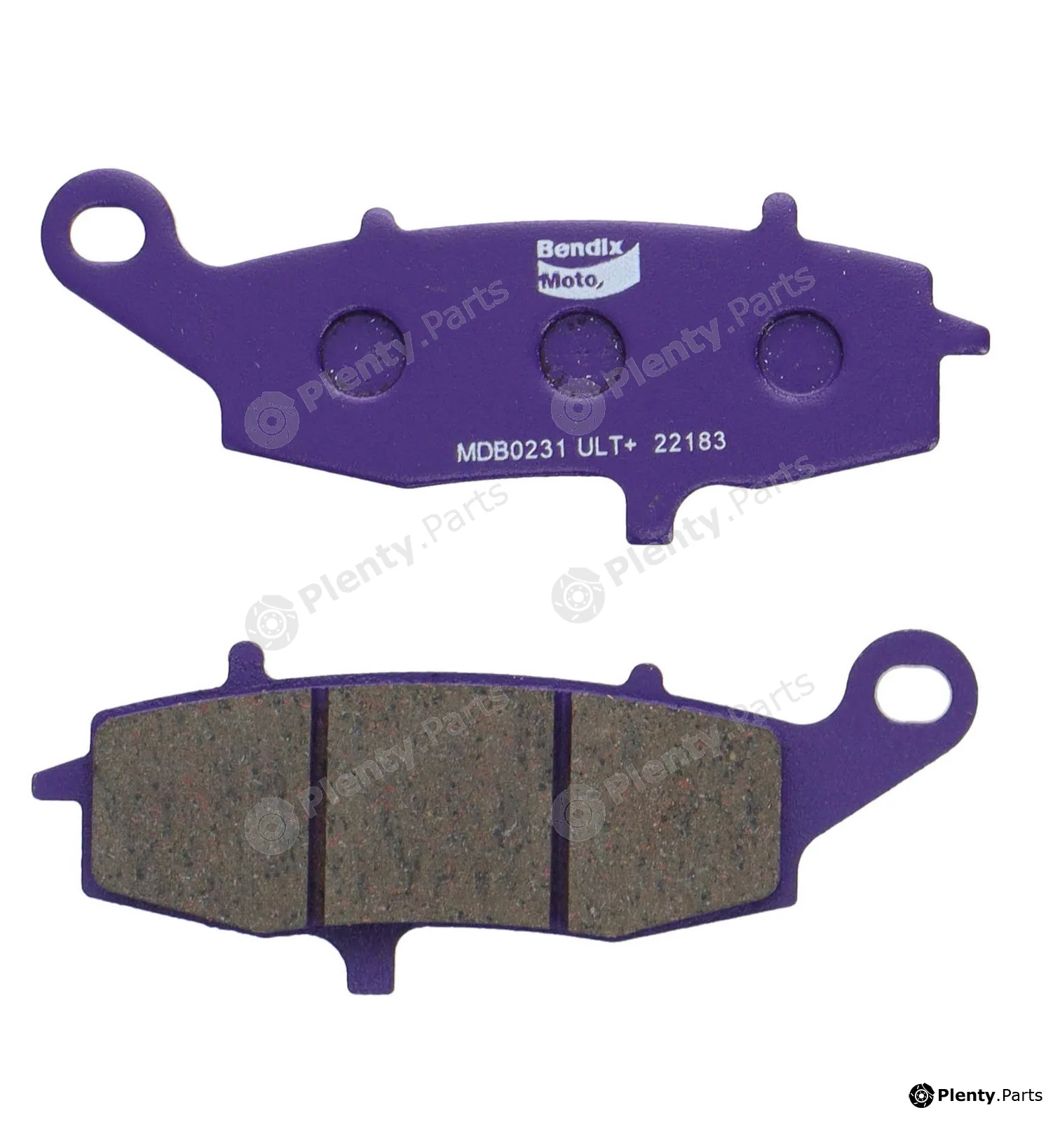 Bendix-Au MDB0231ULT — Brake Pad Set, disc brake