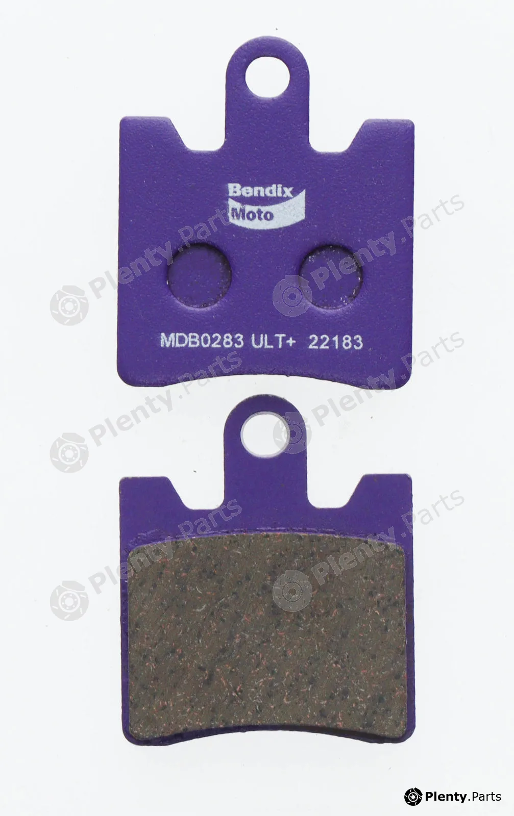 Bendix-Au MDB0283ULT — Brake Pad Set, disc brake