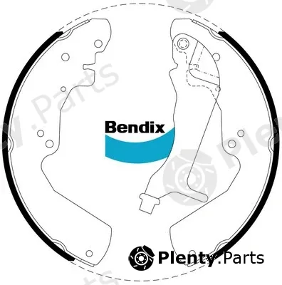 Bendix-Au BS1892 — Brake Shoe Set