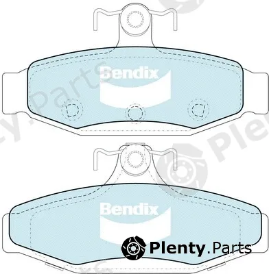 Bendix-Au DB1106GCT — Brake Pad Set, disc brake