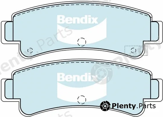 Bendix-Au DB1211GCT — Brake Pad Set, disc brake