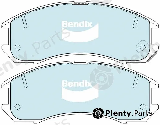 Bendix-Au DB1114GCT — Brake Pad Set, disc brake