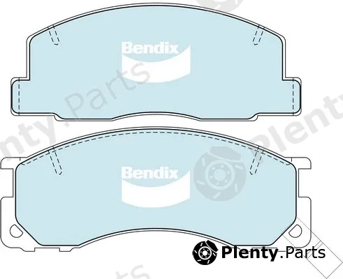 Bendix-Au DB12154WD — Brake Pad Set, disc brake
