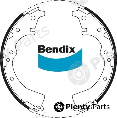 Bendix-Au BS1492 — Brake Shoe Set