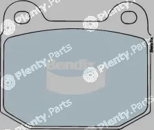 Bendix-Au DB116GCT — Brake Pad Set, disc brake