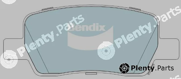 Bendix-Au DB26434WD — Brake Pad Set, disc brake