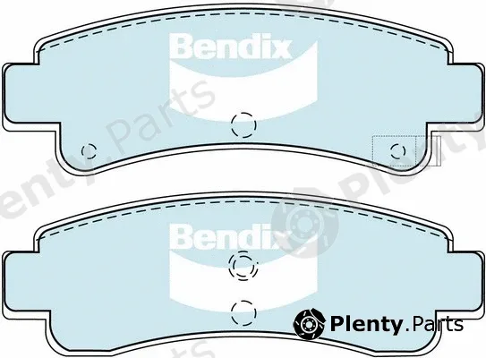 Bendix-Au DB1118GCT — Brake Pad Set, disc brake