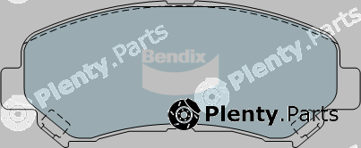 Bendix-Au DB19464WD — Brake Pad Set, disc brake