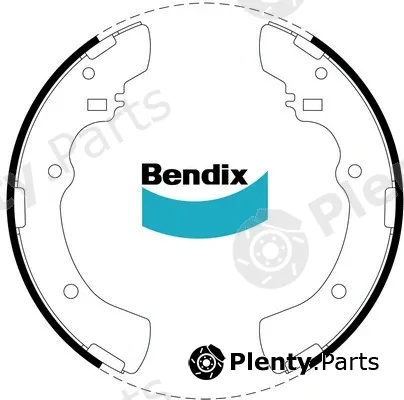 Bendix-Au BS1653 — Brake Shoe Set